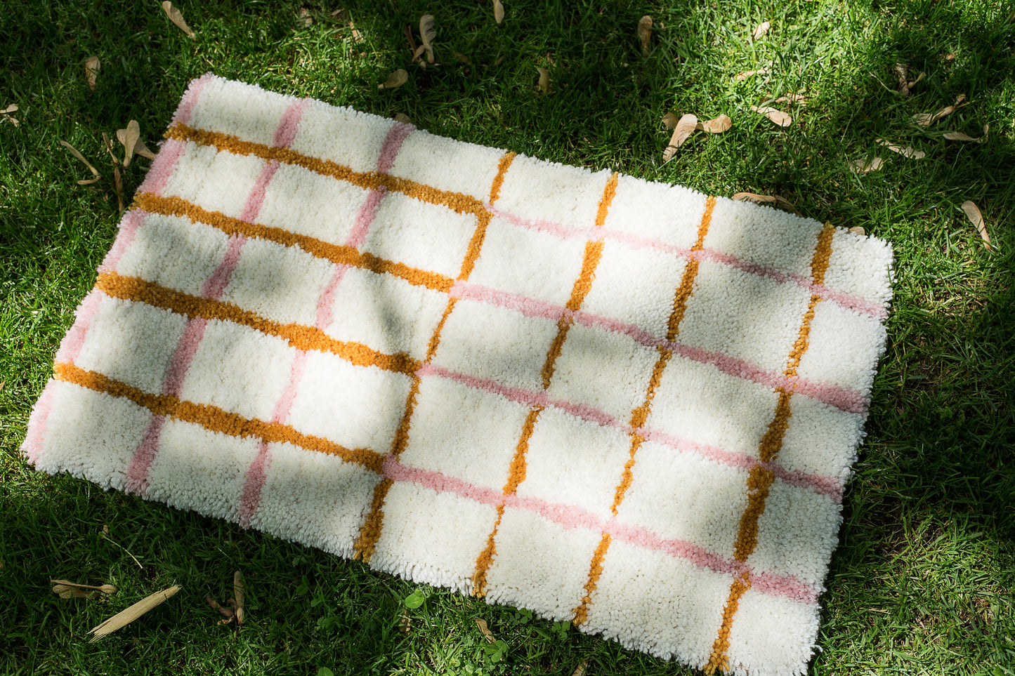 Plaid Accent Rug
