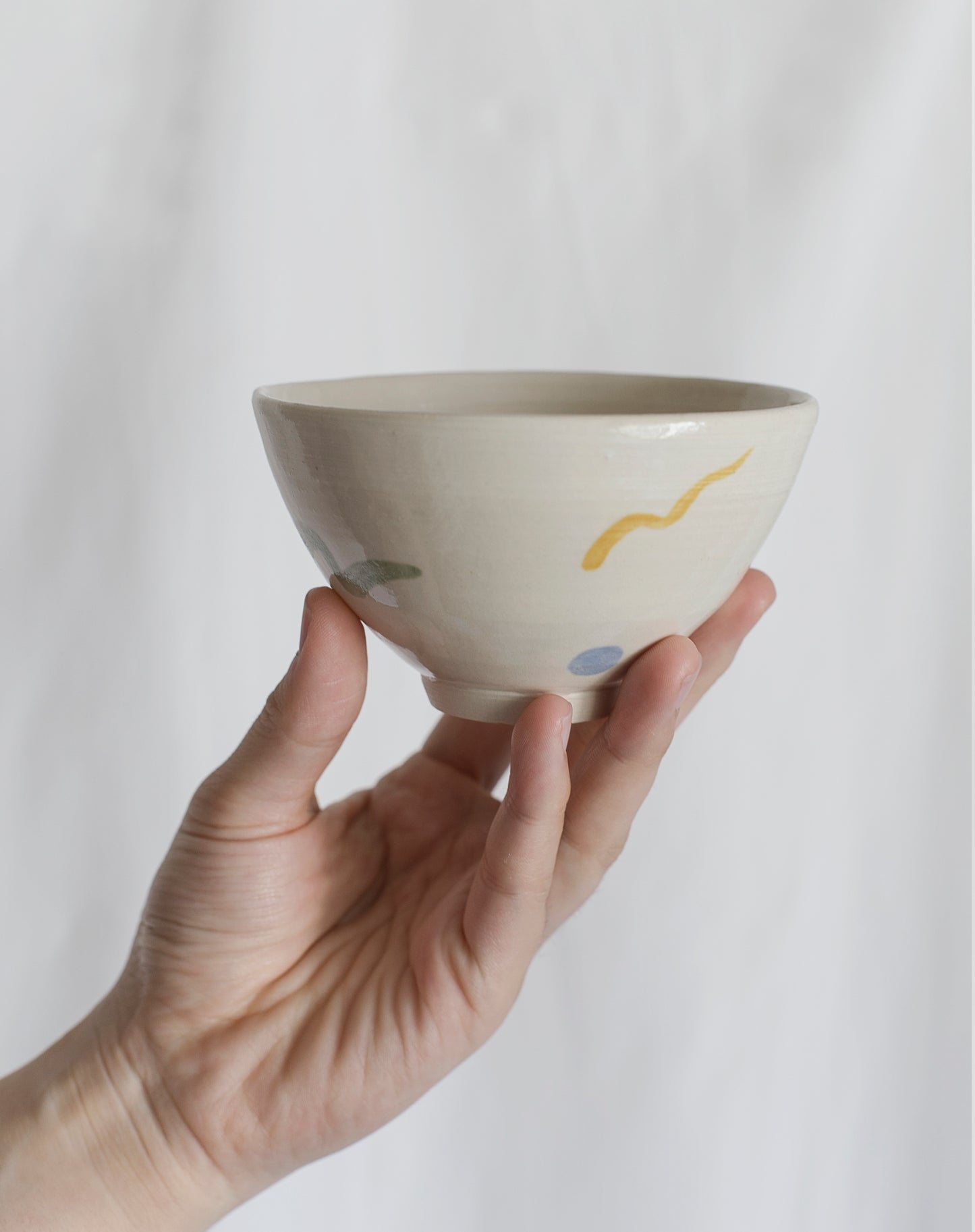 Abstract Shapes Bowl